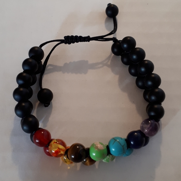 SALE!! Reiki Chakra yoga bracelet NWOT.   4 - Picture 3 of 4